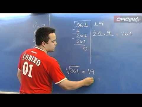 Dica de Matemática – Raiz Quadrada