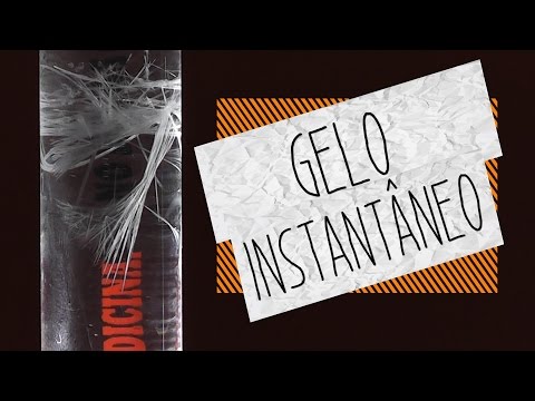 Dica de Física – Gelo Instantâneo