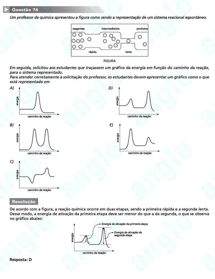 Unesp 2011: Questão 74 – Primeira fase