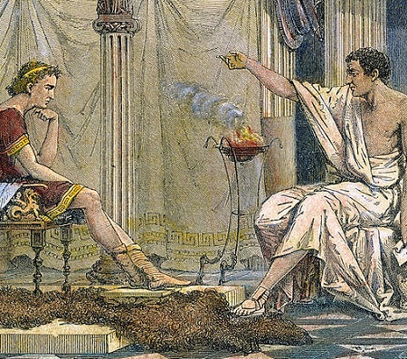 Aristóteles foi seguidor de Platão, mas contestou o trabalho do mestre algumas vezes. Ele se concentrou no estudo das ciências da natureza.(Foto: Wikimedia Commons) Aristóteles foi seguidor de Platão, mas contestou o trabalho do mestre algumas vezes. Ele se concentrou no estudo das ciências da natureza.(Foto: Wikimedia Commons)