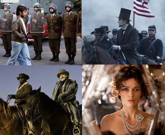 Às vezes é cansativo estudar só por livros ou na sala de aula. O cinema é uma boa alternativa para quem busca estudar e se divertir ao mesmo tempo. Entre os indicados ao Oscar deste ano, 15 filmes se destacam por abordarem temas históricos ou sobre o meio-ambiente, como Guerra do Afeganistão, Revolução Iraniana e Aquecimento Global. Indicamos a cada imagem os principais tópicos que você pode estudar e separamos para cada um deles um link especial, que o ajudará a entender melhor os assuntos. É só clicar em LEIA MAIS. Bons estudos e boa diversão! Às vezes é cansativo estudar só por livros ou na sala de aula. O cinema é uma boa alternativa para quem busca estudar e se divertir ao mesmo tempo. Entre os indicados ao Oscar deste ano, 15 filmes se destacam por abordarem temas históricos ou sobre o meio-ambiente, como Guerra do Afeganistão, Revolução Iraniana e Aquecimento Global. Indicamos a cada imagem os principais tópicos que você pode estudar e separamos para cada um deles um link especial, que o ajudará a entender melhor os assuntos. É só clicar em LEIA MAIS. Bons estudos e boa diversão!