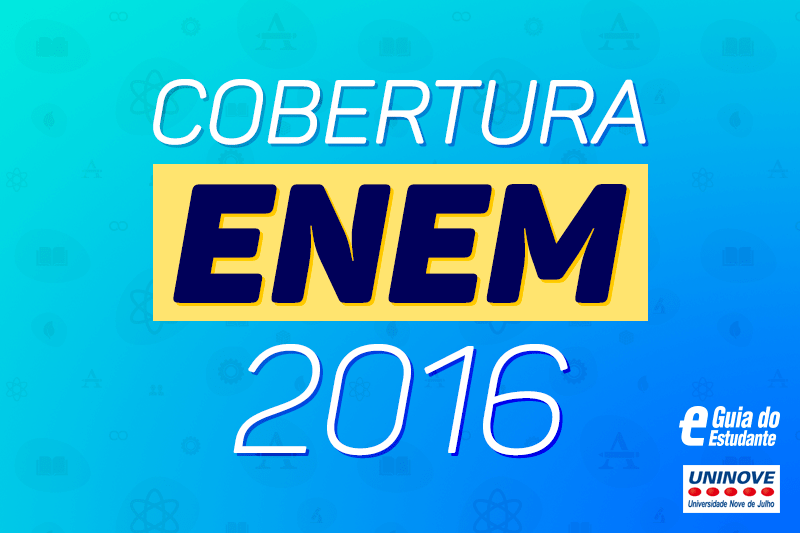 Veja a correção de todas as cores de prova do 2° dia do Enem 2016