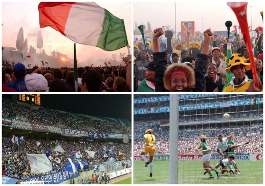 A cada quatro anos a Copa do Mundo movimenta torcedores eufóricos ao redor do globo. Por trás do esporte, estão aspectos políticos e culturais. Veja detalhes interessantes sobre os oito últimos campeões e também dos países que sediaram o evento. A cada quatro anos a Copa do Mundo movimenta torcedores eufóricos ao redor do globo. Por trás do esporte, estão aspectos políticos e culturais. Veja detalhes interessantes sobre os oito últimos campeões e também dos países que sediaram o evento.