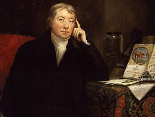 Cem anos depois, em 1798, o mundo agradeceu ao médico inglês Edward Jenner por uma descoberta importantíssima: a primeira vacina contra a varíola. (Foto: Wikimedia Commons)