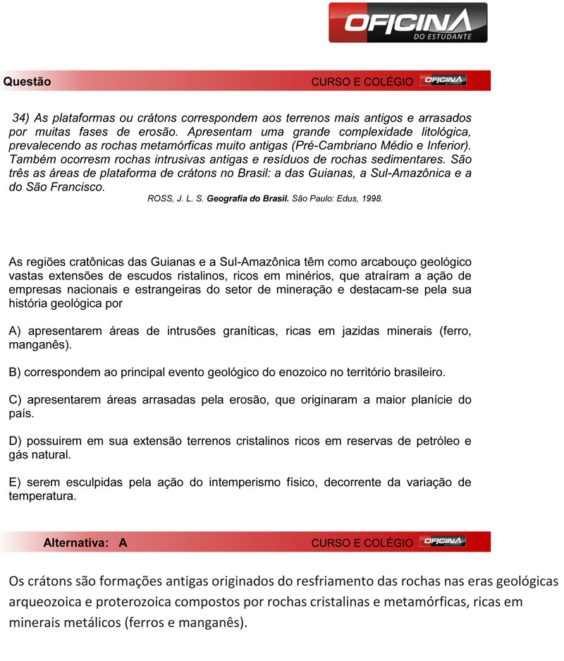 Enem 2012: correção da questão 34