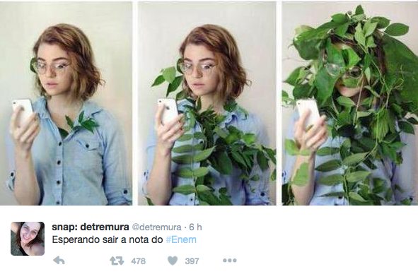 Ficou ansioso pela nota do Enem? As redes sociais também! Enquanto o MEC não divulgava o resultado, piadas e memes tomaram conta da internet (foto: reprodução) Ficou ansioso pela nota do Enem? As redes sociais também! Enquanto o MEC não divulgava o resultado, piadas e memes tomaram conta da internet (foto: reprodução)