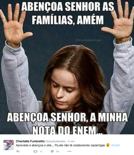 Ficou ansioso pela nota do Enem? As redes sociais também! Enquanto o MEC não divulgava o resultado, piadas e memes tomaram conta da internet (foto: reprodução) Ficou ansioso pela nota do Enem? As redes sociais também! Enquanto o MEC não divulgava o resultado, piadas e memes tomaram conta da internet (foto: reprodução)