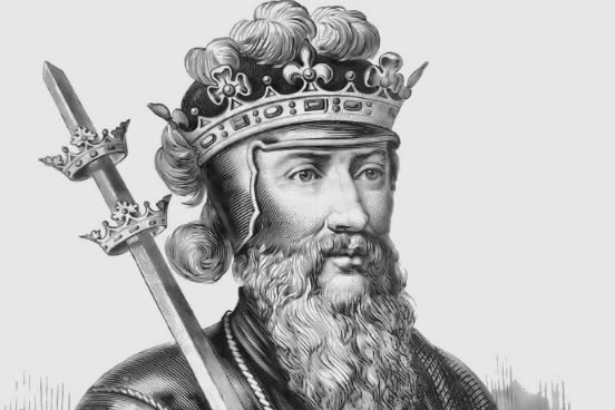 Em 1066, o duque Guilherme da Normandia (que era território francês) conquistou a Inglaterra e tornou-se seu rei. Assim, tanto ele quanto seus sucessores passaram a ser donos do trono inglês e súditos do rei da França ao mesmo tempo. O problema surgiu em 1328, quando o rei Carlos IV da França morreu sem deixar herdeiros. Eduardo III, o então rei da Inglaterra, considerou que podia ser seu sucessor legítimo, pois além de súdito era também sobrinho de Carlos IV. (Imagem: Wikimedia Commons) Em 1066, o duque Guilherme da Normandia (que era território francês) conquistou a Inglaterra e tornou-se seu rei. Assim, tanto ele quanto seus sucessores passaram a ser donos do trono inglês e súditos do rei da França ao mesmo tempo. O problema surgiu em 1328, quando o rei Carlos IV da França morreu sem deixar herdeiros. Eduardo III, o então rei da Inglaterra, considerou que podia ser seu sucessor legítimo, pois além de súdito era também sobrinho de Carlos IV. (Imagem: Wikimedia Commons)