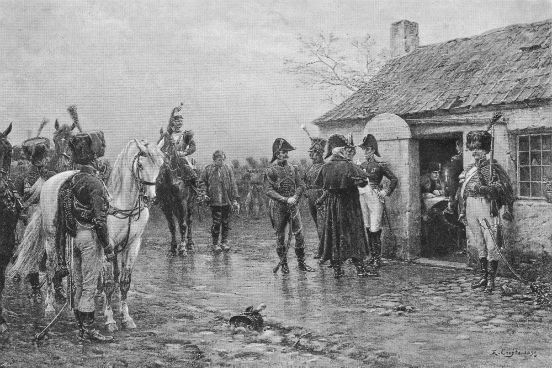 A família real de Luís XVIII se viu obrigada a fugir para a Bélgica. Napoleão conseguiu reunir mais de 100 mil homens para formar um novo exército, certo de que conseguiria enfrentar seus inimigos. A imagem representa o imperador um dia antes da Batalha de Waterloo na fazenda Le Caillou. (Imagem: Hulton Archive/Getty Images) A família real de Luís XVIII se viu obrigada a fugir para a Bélgica. Napoleão conseguiu reunir mais de 100 mil homens para formar um novo exército, certo de que conseguiria enfrentar seus inimigos. A imagem representa o imperador um dia antes da Batalha de Waterloo na fazenda Le Caillou. (Imagem: Hulton Archive/Getty Images)