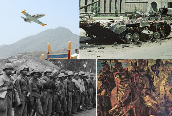 Entrar em uma guerra deveria ser uma a&ccedil;&atilde;o extrema e muito bem pensada. Infelizmente, nem sempre &eacute; isso que acontece. O que mais temos s&atilde;o conflitos por motivos fracos, mal planejados e catastr&oacute;ficos. Conhe&ccedil;a agora algumas das guerras mais est&uacute;pidas da hist&oacute;ria.