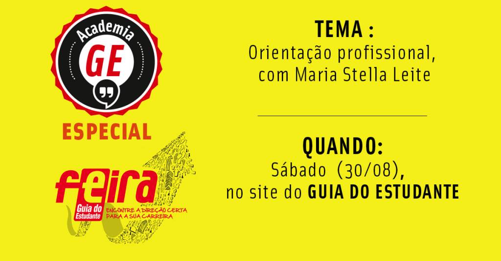 Academia GE Especial: Qual profissão escolher?