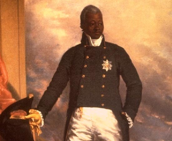HENRIQUE DO HAITI - 1807. Nascido escravo em Granada, participa da luta do Haiti contra as tropas francesas, em 1791, e assume a presidência do país, em 1807. Em 1811, proclama a si mesmo imperador. Durante seus nove anos de reinado, Henrique cria uma nobreza haitiana, com 47 títulos. HENRIQUE DO HAITI - 1807. Nascido escravo em Granada, participa da luta do Haiti contra as tropas francesas, em 1791, e assume a presidência do país, em 1807. Em 1811, proclama a si mesmo imperador. Durante seus nove anos de reinado, Henrique cria uma nobreza haitiana, com 47 títulos.