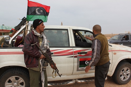 Gaddafi foi caputurado e morto por rebeldes em outubro de 2011. Gaddafi foi caputurado e morto por rebeldes em outubro de 2011.
