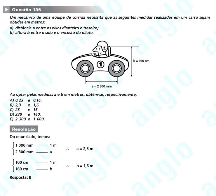 Enem 2011: Questão 136 – Matemática (prova amarela)