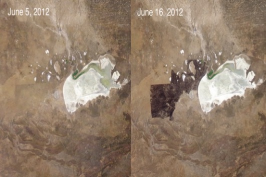 Incêndios naturais são importantes para natureza, eles contribuem para renovação da vegetação. Na Naníbia, os gestores do Parque Nacional de Etosha tentaram evitá-los e tiveram problemas. As ações resultaram em um incêndio incontrolável que devastou o parque em 2012. (Imagem: NASA) Incêndios naturais são importantes para natureza, eles contribuem para renovação da vegetação. Na Naníbia, os gestores do Parque Nacional de Etosha tentaram evitá-los e tiveram problemas. As ações resultaram em um incêndio incontrolável que devastou o parque em 2012. (Imagem: NASA)