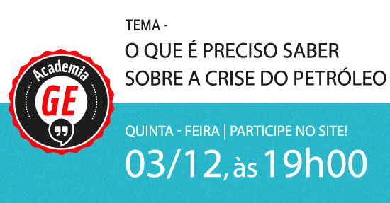 Guia do Estudante realiza hangout sobre a crise do petróleo