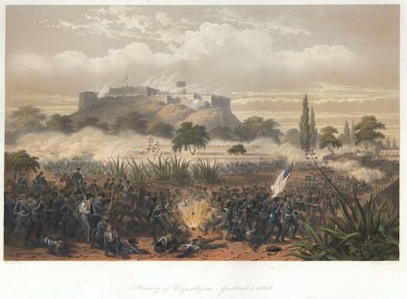 O Texas foi indexado aos Estados Unidos em 1845, mas o Tio Sam ainda não estava satisfeito. O presidente James K. Polk ordena a aquisão de novas áreas e, como o México se recusou a vender, ele partiu para a guerra. As regiões conquistadas correspondem aos estados de Arizona, Califórnia, Colorado, Nevada, Novo México e Utah. (Foto: Wikimedia Commons) O Texas foi indexado aos Estados Unidos em 1845, mas o Tio Sam ainda não estava satisfeito. O presidente James K. Polk ordena a aquisão de novas áreas e, como o México se recusou a vender, ele partiu para a guerra. As regiões conquistadas correspondem aos estados de Arizona, Califórnia, Colorado, Nevada, Novo México e Utah. (Foto: Wikimedia Commons)