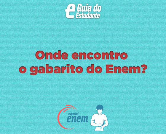 De acordo com a organização do exame, o gabarito será publicado no site do Inep (https://www.inep.gov.br/enem) no dia 07 de novembro de 2012 - terceiro dia útil após as provas.