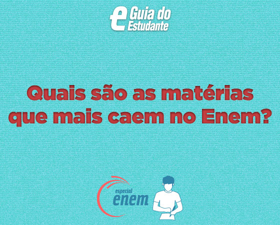 O Enem é um exame muito abrangente. Todas as matérias do Ensino Médio caem nas provas. Para facilitar, o Guia do Estudante separou os temas cobrados com mais frequência. Clique em Leia Mais para conferir.