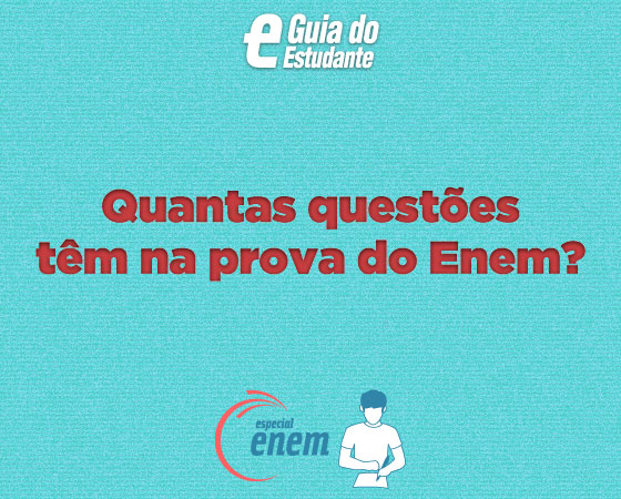 S&atilde;o 180 quest&otilde;es de m&uacute;ltipla escolha, divididas em quatro provas objetivas (45 quest&otilde;es, cada); al&eacute;m da reda&ccedil;&atilde;o.