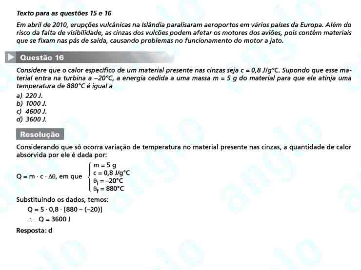 Unicamp 2011: Questão 16 – Primeira fase