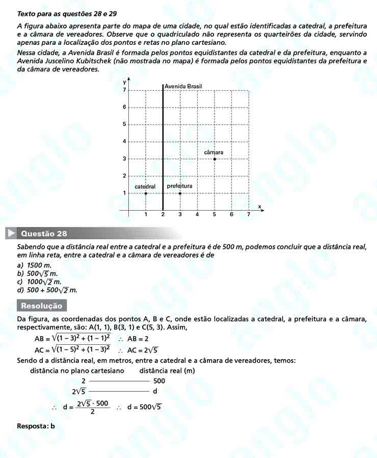 Unicamp 2011: Questão 28 – Primeira fase