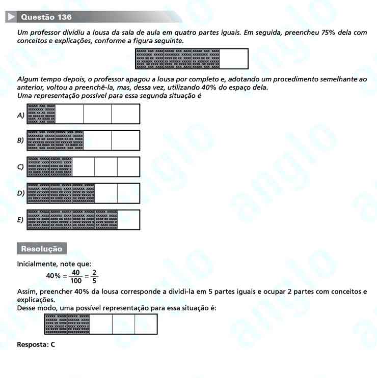 Enem 2010: Questão 136 – Matemática (prova amarela)