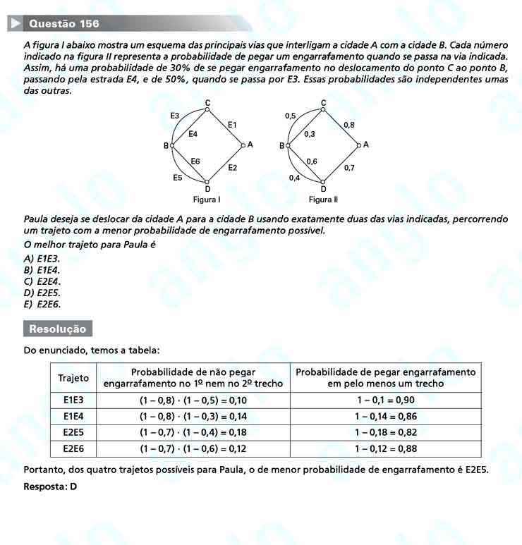 Enem 2010: Questão 156 – Matemática (prova amarela)