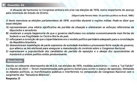 Unesp 2012: Questão 42 – Primeira fase