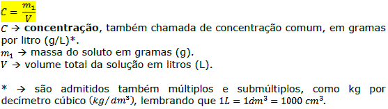 Soluções – Química