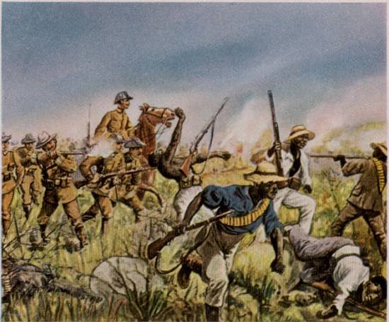 A regi&atilde;o da &Aacute;frica onde hoje fica a Nam&iacute;bia presenciou o primeiro genoc&iacute;dio do s&eacute;culo 20, entre  1904 e 1907 (e quando o termo que descreve esse crime contra a humanidade nem existia ainda). Na &eacute;poca essa &aacute;rea era colonizada pela Alemanha. (Foto: Wikimedia Commons)