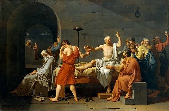 A dial&eacute;tica &eacute; a arte de debater. O grande nome aqui &eacute; S&oacute;crates, que estabeleceu o costume do di&aacute;logo nas rodas de intelectuais da Gr&eacute;cia. Antes dele, a ret&oacute;rica, a capacidade de falar bem, importava mais do que os argumentos.