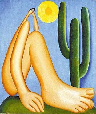 Também na pintura, o modernismo brasileiro teve um nome feminino de peso. Foi Tarsila do Amaral, autora de um dos mais importantes quadros já feitos no Brasil: Abaporu, de 1928. A obra é um marco na antropofagia modernista, que absorvia a cultura estrangeira, mas sempre fazendo adaptações para o contexto brasileiro. Também na pintura, o modernismo brasileiro teve um nome feminino de peso. Foi Tarsila do Amaral, autora de um dos mais importantes quadros já feitos no Brasil: Abaporu, de 1928. A obra é um marco na antropofagia modernista, que absorvia a cultura estrangeira, mas sempre fazendo adaptações para o contexto brasileiro.