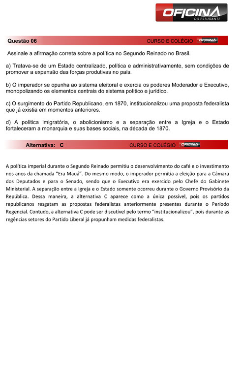 Unicamp 2013: correção da questão 6 da primeira fase do processo seletivo