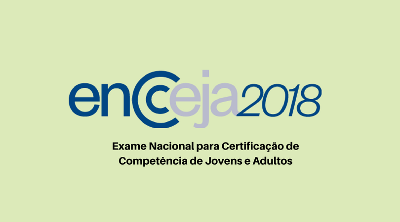 ENCCEJA 2018