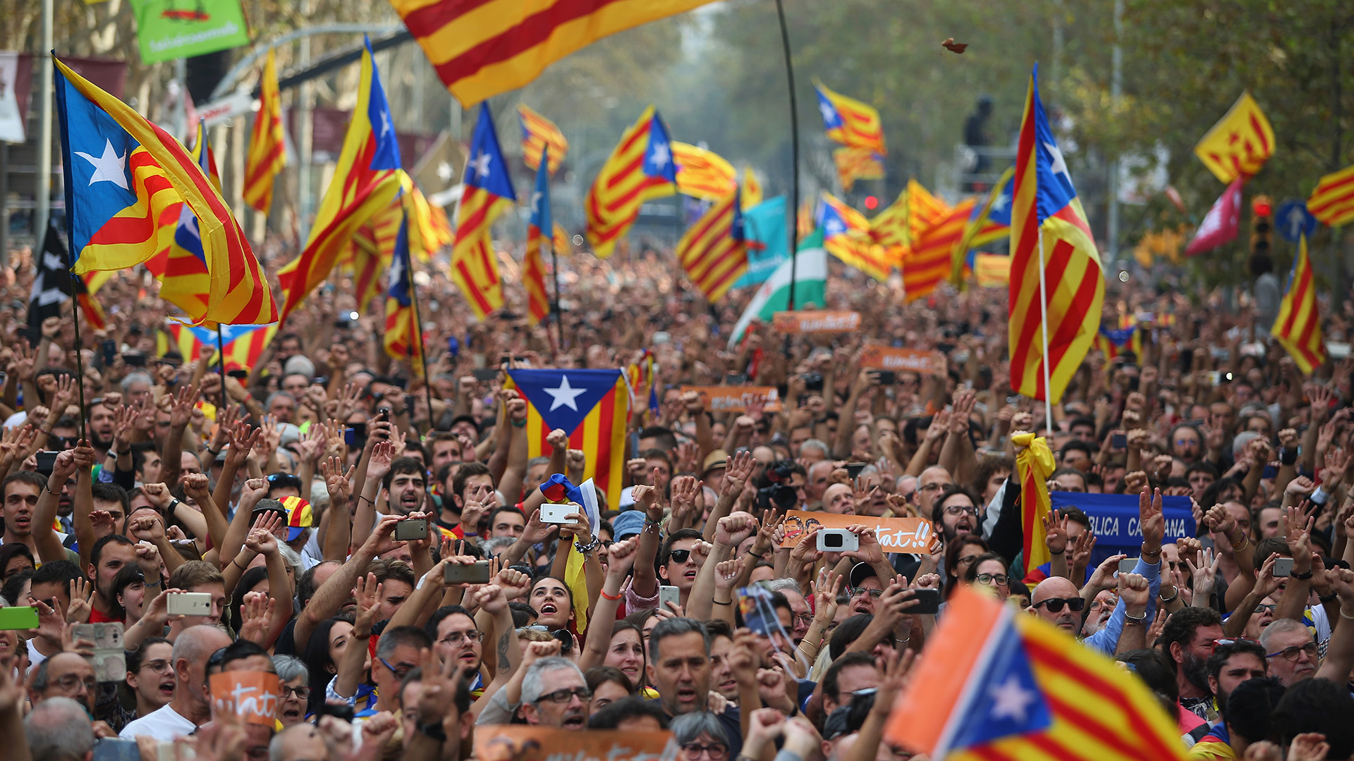 Pivotal Day For Catalan Independence As Crisis Comes To A Head