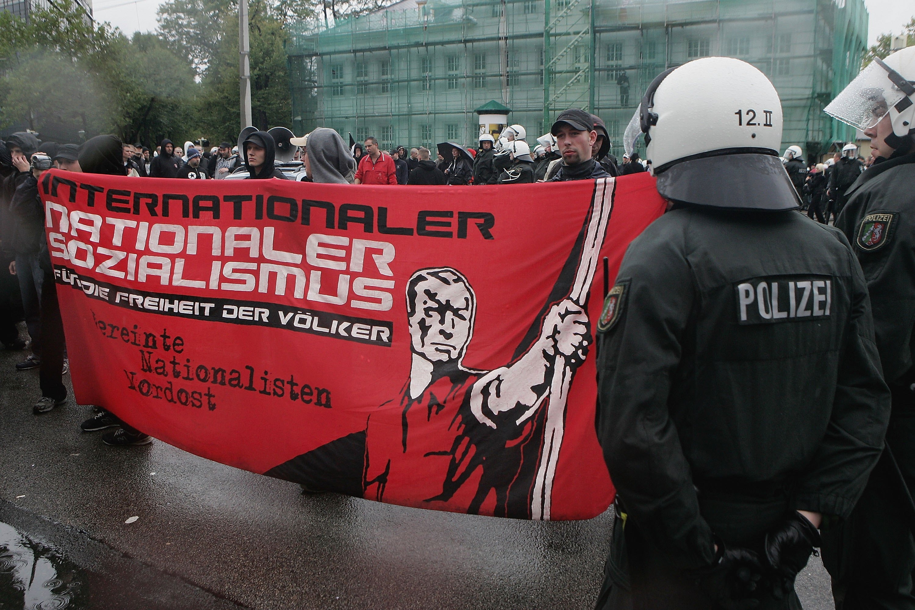 Manifestação neonazista