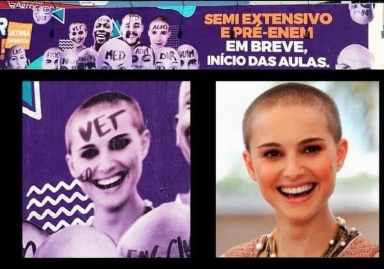 Natalie Portman passou em Veterinária?