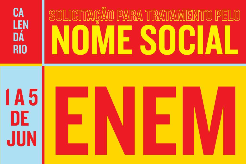 Enem 2020: como pedir tratamento pelo nome social