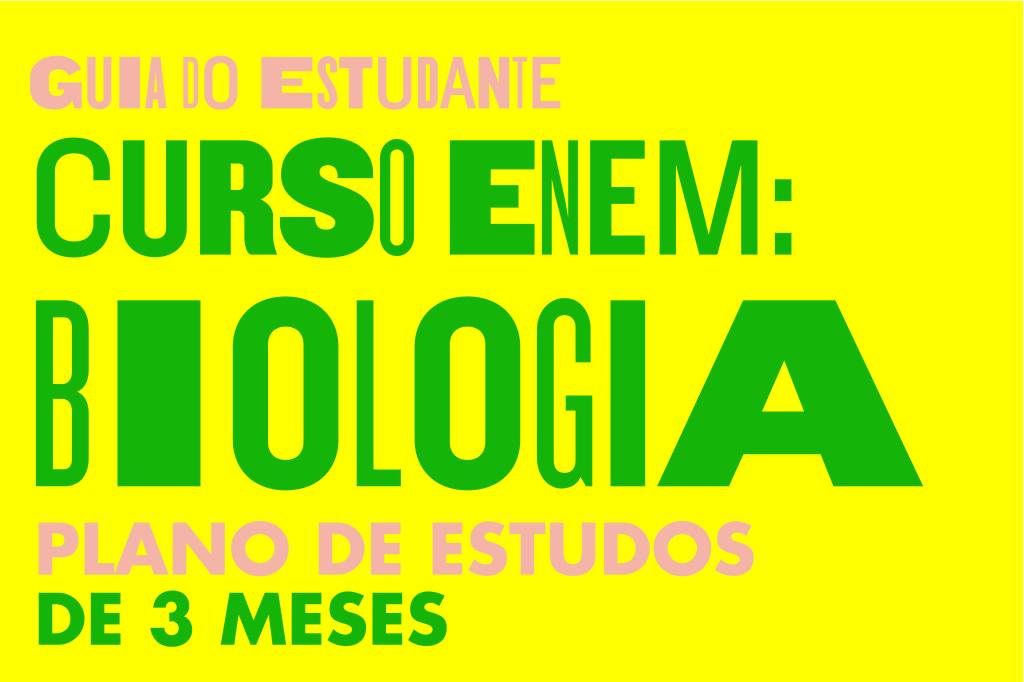 Plano de estudos de Biologia – 3 meses