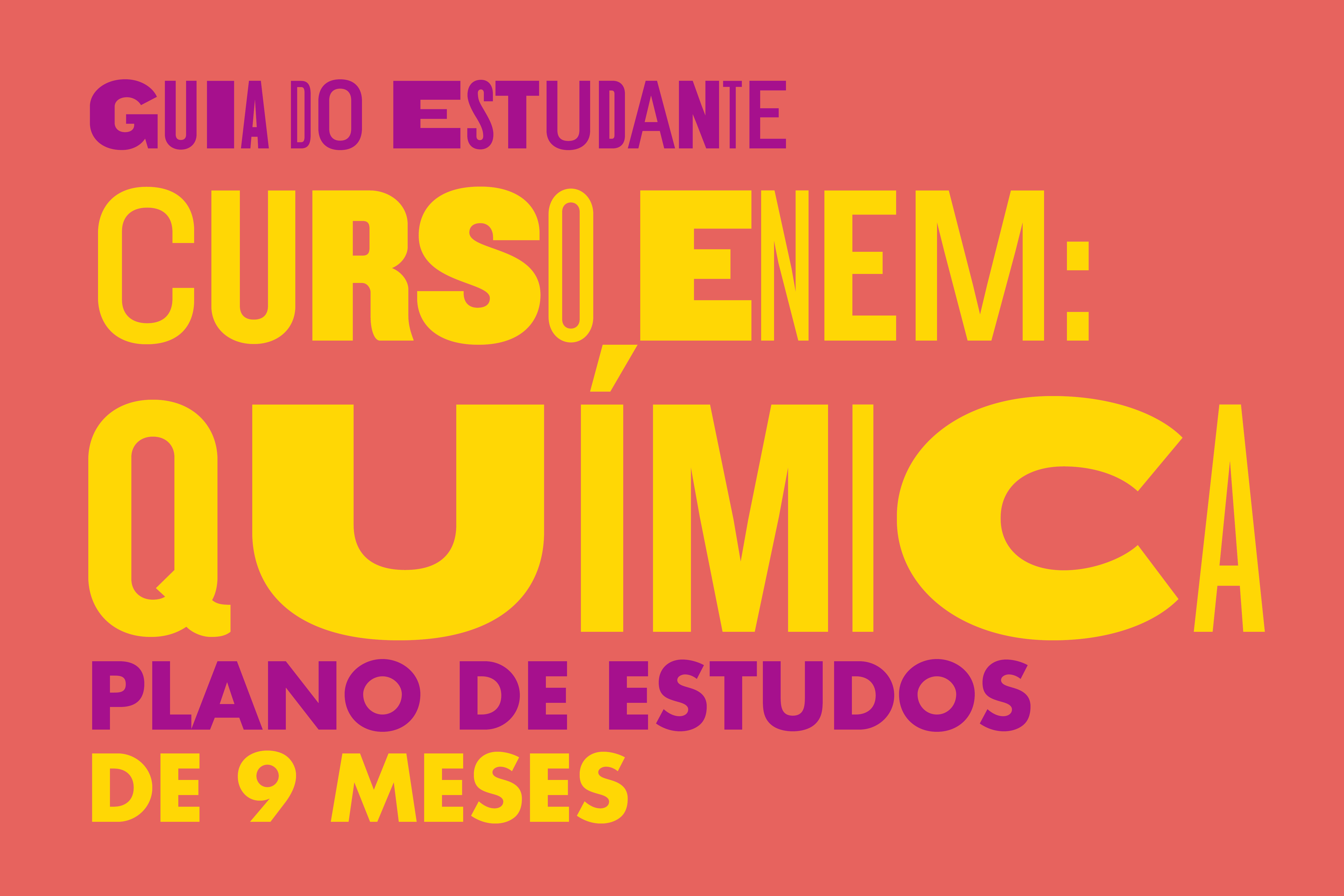 Curso ENEM: Química – 9 meses