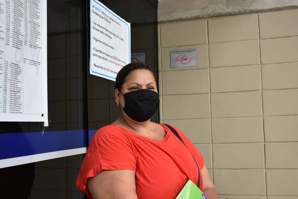 Ivonete esperava a filha, que prestou Biomedicina Ivonete esperava a filha, que prestou Biomedicina