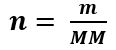 Quantidade de Matéria