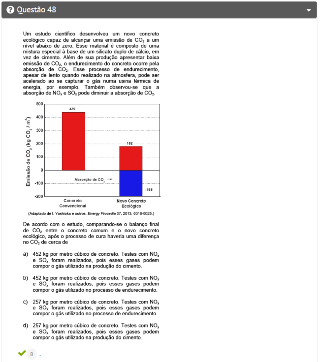 química Questão de química