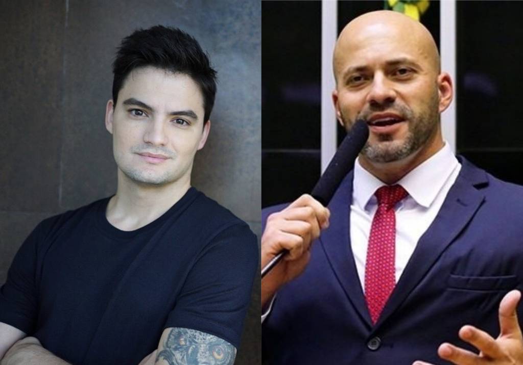 Felipe Neto e Daniel Silveira