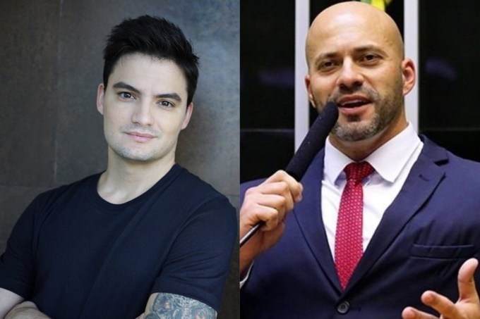 Felipe Neto e Daniel Silveira