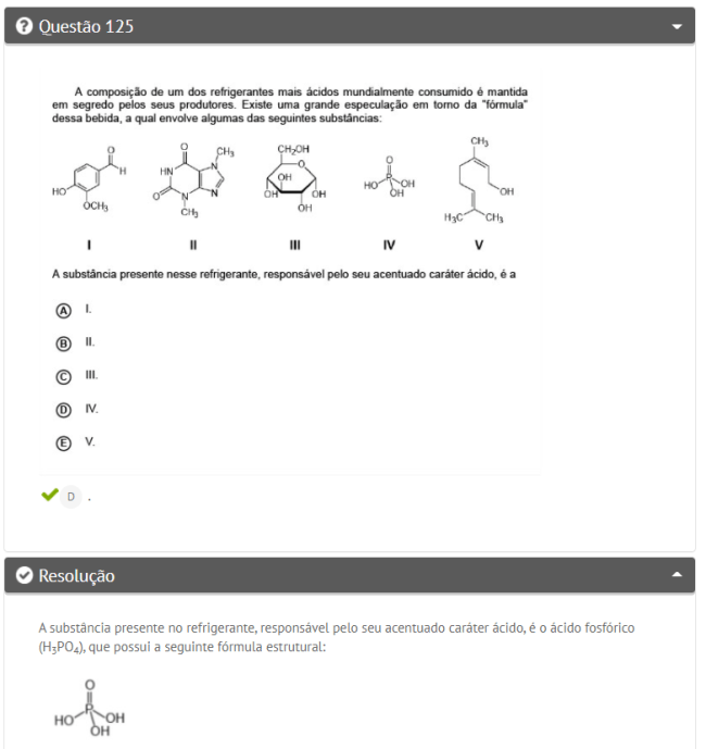 química 125 química