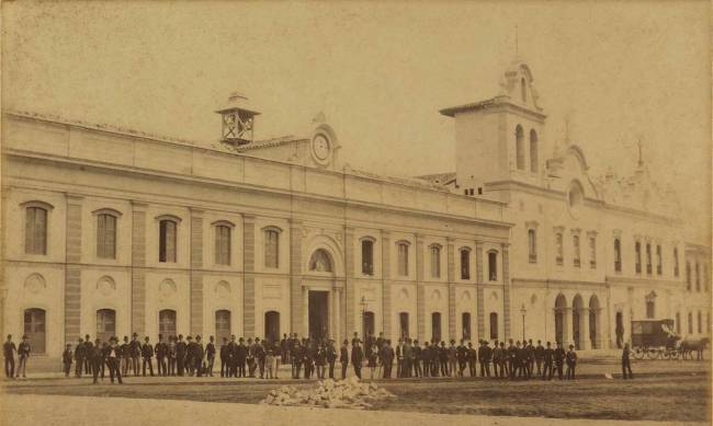 Faculdade de Direito da Universidade de São Paulo no século XIX.