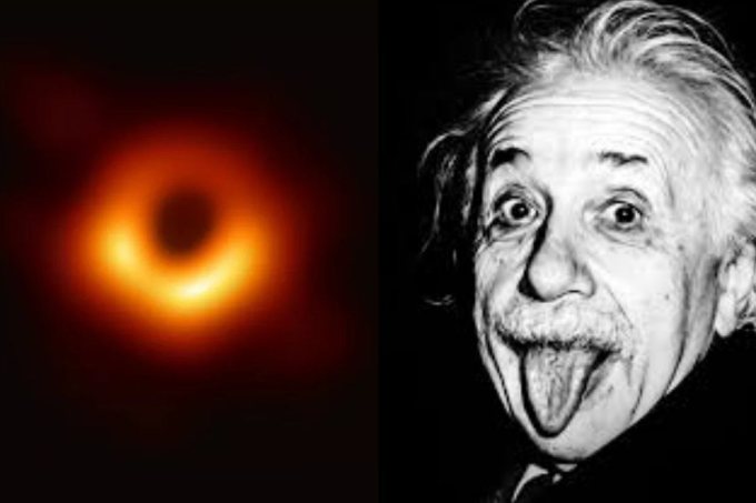 Einstein e buraco negro