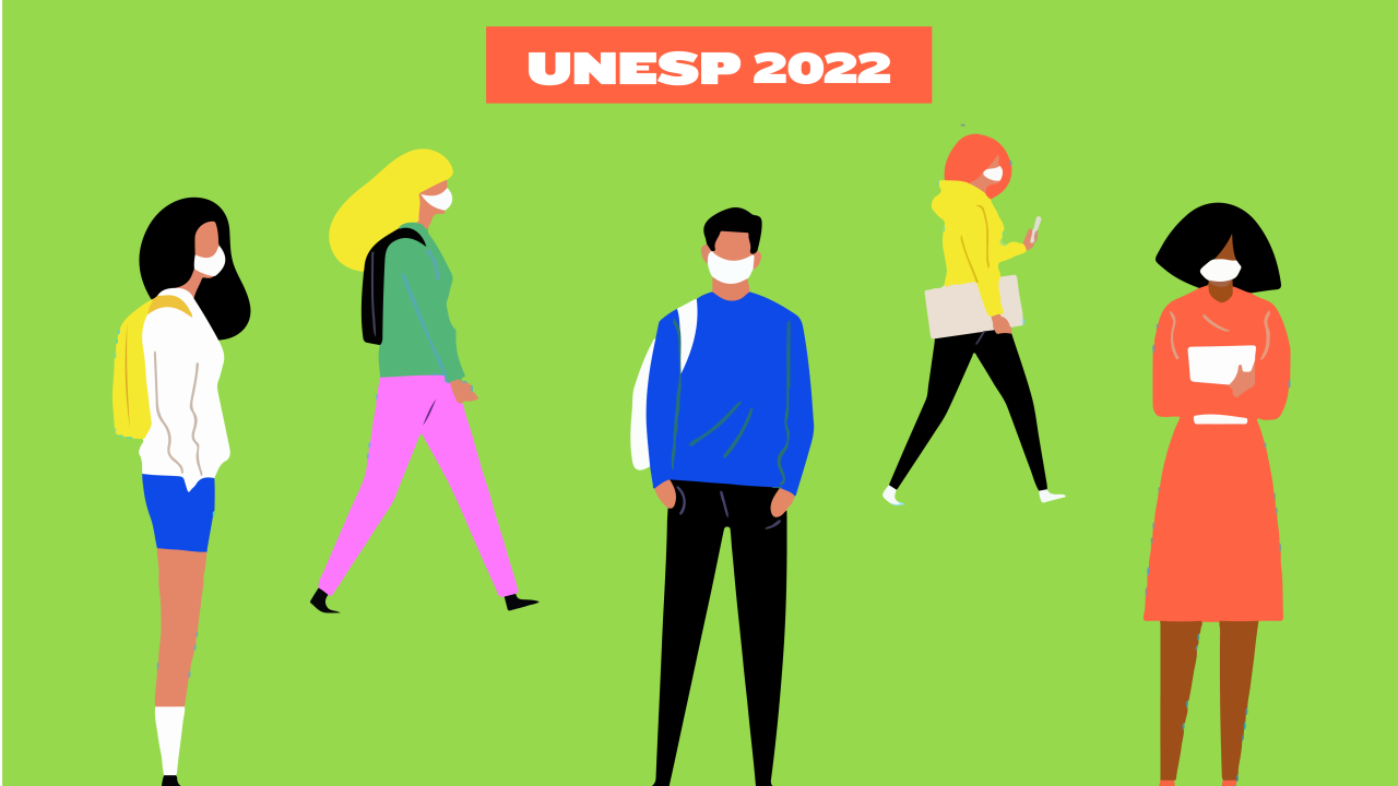Vestibular de máscara Unesp 2022